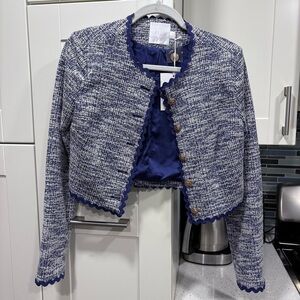 NWT Rachel Parcell Tweed Jacket